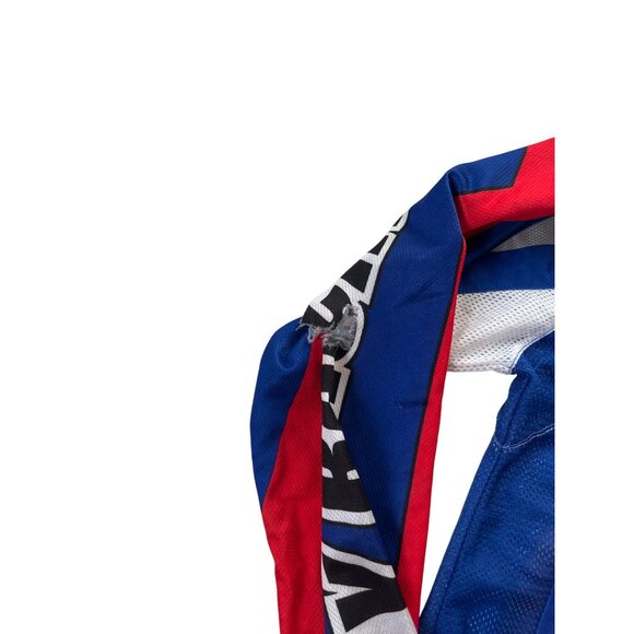 Fly Racing Men's Red and Blue Jersey - Picture 4 of 10